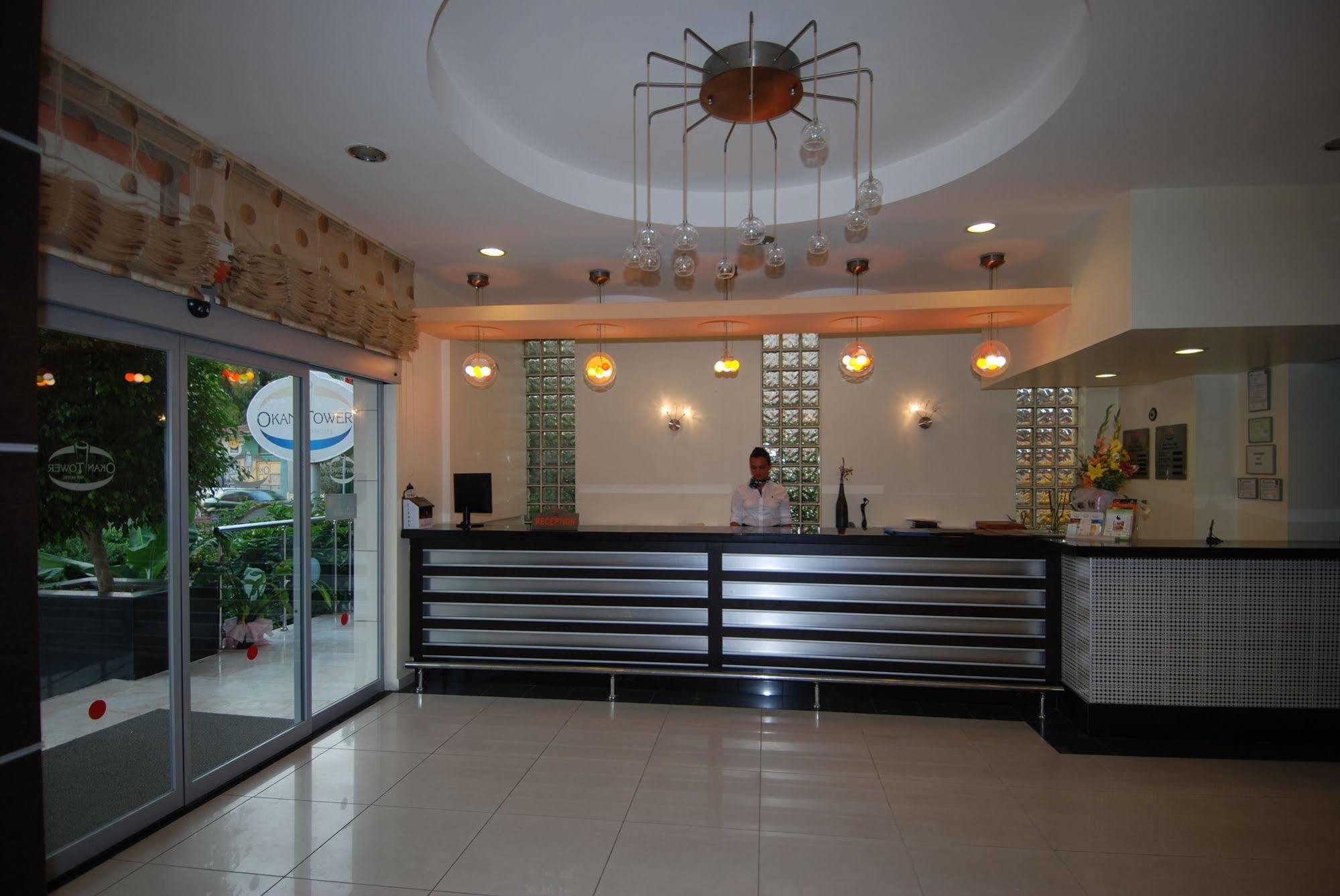 Okan Tower Apart Hotel Alanya Exterior photo